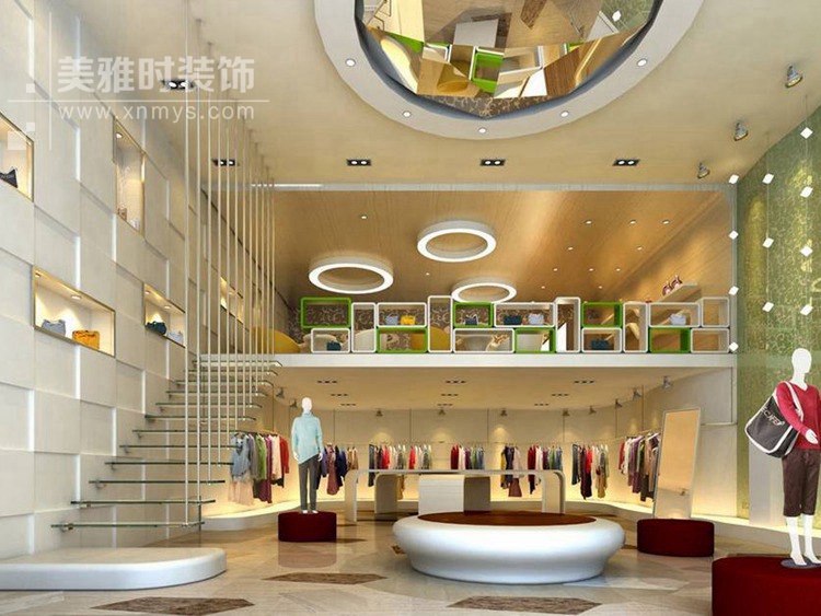 服装店装修效果图 服装店装修效果图
